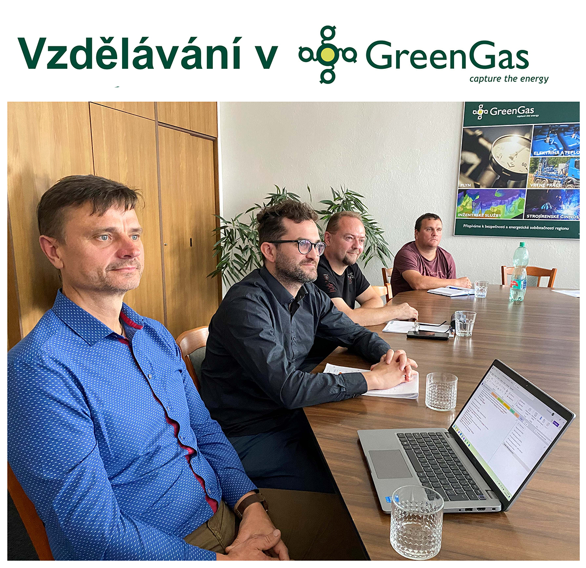 Green Gas a cesta k neustálému vzdělávání včetně AI